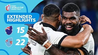 Fiji break 69 YEAR Wallabies curse  Australia v Fiji  Rugby World Cup 2023 Extended Highlights [upl. by Mueller707]