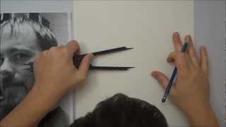 Portrait Drawing for Beginners  Part 1  The Layout [upl. by Ainer561]