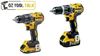 Dewalt DCD796 amp DCD791 Compact Hammer Drill amp Drill Driver review [upl. by Valonia]