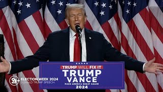 FULL SPEECH Trump Harris and Biden speak after Election Night 2024 [upl. by Timus438]