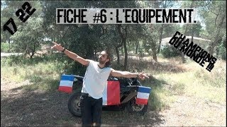 LES FICHES DU PERMIS MOTO 6  LEQUIPEMENT [upl. by Inoy546]