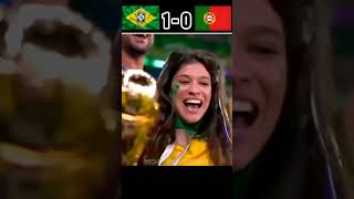 Brazil Vs Portugal World cup final imaginary highlights 2026  Ronaldo Vs Neymar shorts football [upl. by Nevag]