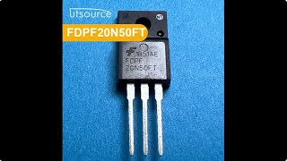 FDPF20N50FT electronic component [upl. by Atikir]