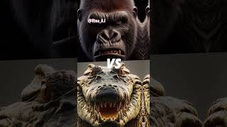 Gorilla VS Crocodile Lion Leopard Anaconda [upl. by Eeral]