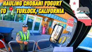 Hauling Chobani Yogurt To 📍Turlock California [upl. by Airlee931]