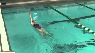 Potomac Marlins Backstroke Drill Progressions Video [upl. by Seaddon]