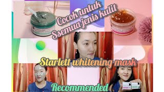 HONEST REVIEW MASKER TERBARU SCARLETT WHITENING [upl. by Honora]