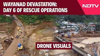 Wayanad News  Wayanad Landslides Day 6 Of Rescue Operations Death Toll Crosses 300 [upl. by Devine471]