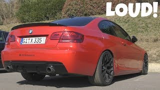 430HP BMW 335i E92 wAkrapovič Exhaust [upl. by Ahsiekar]