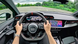 2024 Audi RS3 8Y POV Drive  Should you Wait for the New 2025 RS3 [upl. by Ddot]