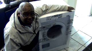 Indesit washing machine unboxing [upl. by Sokcin]