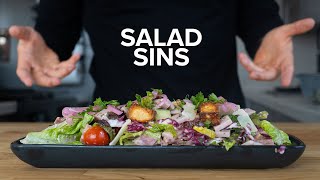 6 Salad Sins Most Home Cooks Make [upl. by Ollecram]