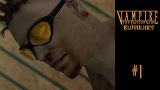 Vampire the Masquerade Bloodlines  Malkavian  Lets Play  01 [upl. by Enyak343]