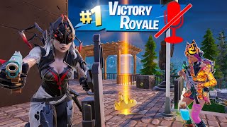 Winning With No Voice Chat  Fortnite Duo Victory [upl. by Nylak2]