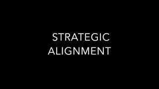 Strategic Alignment Webinar [upl. by Eenyaj]