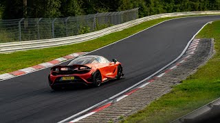 MCLAREN 765LT CONTINUOUS TESTING AT THE NÜRBURGRING  LAP RECORD PRACTICE [upl. by Song]