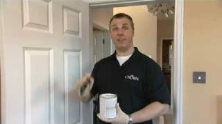 Removing Stains on Walls and Ceilings  Crown Paint [upl. by Skiest16]