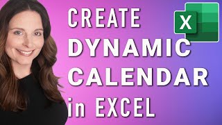 Create A Calendar In Excel  Dynamic Annual Payroll Calendar 2023 [upl. by Ayoras]