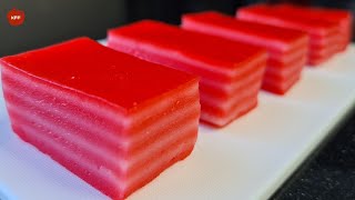 Steamed Layer cake  នំចក្ក័ចន័ រសជាតិខ្ទិះដូងឈ្ងុយឆ្ងាញ់  Khmer Fusion Food [upl. by Esmerolda]