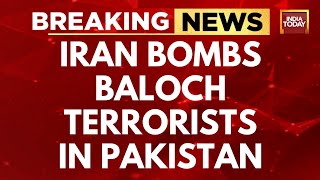 Iran Strikes Pakistan Live Iran Strikes Militant Bases In Pakistan  Iran Bombs Baloch Terrorist [upl. by Iphigeniah]