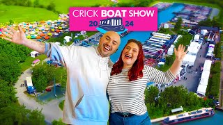 We love the Crick Boat Show even when it goes a bit wrong  2024 [upl. by Anawyt]