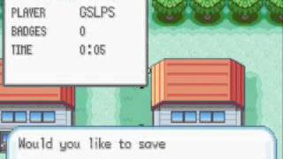 Gengars Pokemon Fire Red Walkthrough Part 1 [upl. by Alessig]