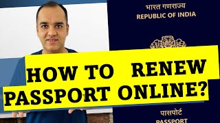 Step by Step Detailed Process Documents required How to renew Indian Passport Online [upl. by Siradal265]