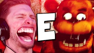 FNAF TRY NOT TO LAUGH CHALLENGE THE E EDITION [upl. by Ladin]