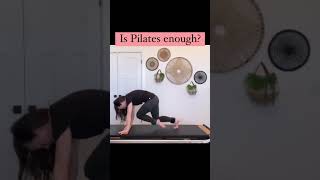 Is pilates workouts enough to see results pilatesroutine pilatesworkout pilateshome shortsfeed [upl. by Marko250]