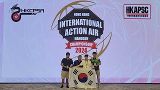 HongKong International ActionAir Handgun Championship 2024 open 7 Place🥵 [upl. by Leihcey]