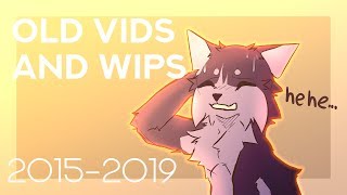 Old videos and WIPs  20152019 [upl. by Hopkins622]