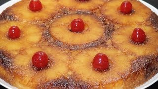 Receta Tarta de piña fácil  Recetas de cocina paso a paso tutorial Loli Domínguez [upl. by Henarat]