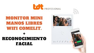 Videoportero Manos Libres con WiFi Comelit y Reconomiento Facial [upl. by Rebba]