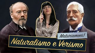 Naturalismo e Verismo  Zola VS Verga [upl. by Maillij155]