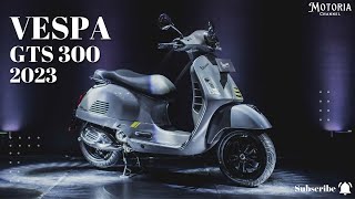 2023 Vespa GTS 300 Comfort and Safety Features as well as Attractive Technology  HPE 300cc [upl. by Bethesde813]