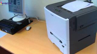 Lexmark C544 and C546 Review by Printerbase  DISCONTINUED [upl. by Tahpos829]