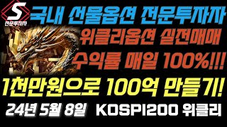 🔴해외선물 나스닥 코스피200 야간 선물옵션 위클리옵션 실전매매 [upl. by Molahs]