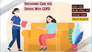 🏡Oet rOle play with Resmi 15 Discussing care of spouse with COPD Home [upl. by Anastasie]