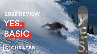 2022 Yes Basic Snowboard Review  Curated [upl. by Disario]