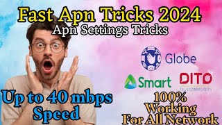 Fast Internet Apn Settings  For All Network [upl. by Idnar]