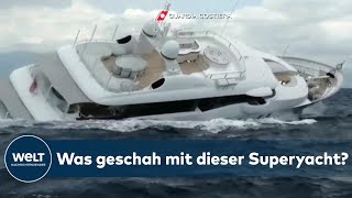 GEKENTERT VOR KALABRIEN Superyacht havariert im Golf von Squillace und sinkt [upl. by Meeharb215]