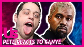 Pete Davidson Reacts To Kanye West Diss Ahead Of Donda 2 Release [upl. by Finn]