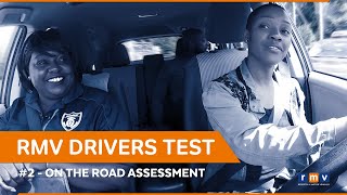 RMV Drivers Test  Driving the Car [upl. by Tirrag]