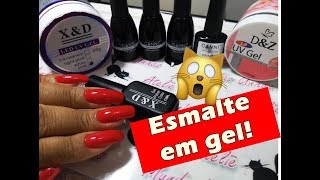 ESMALTAÇÃO EM GEL [upl. by Aiuqcaj]