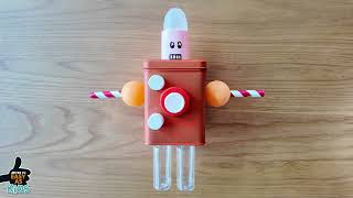 Create a Recycled Robot  Mitre 10 Easy As For Kids DIY [upl. by Atiuqal97]