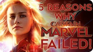 Star Wars All Over Again 5 Reasons Why CAPTAIN MARVEL Failed [upl. by Zadoc]