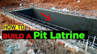 How to Build a VENTILATED IMPROVED PIT LATRINE Public Health EngineeringSanitation Facilities [upl. by Anairam]