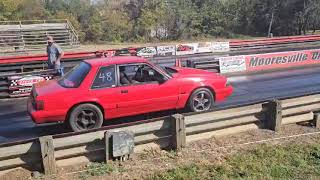 Mooresville dragway running the 92 notch back at foxtoberfest 24 [upl. by Aneloj]