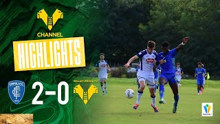 Highlights Primavera 1 202425  EmpoliHellas Verona 20 [upl. by Lehpar753]