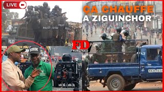 🛑Direct ça chauffe déjà à Ziguinchor [upl. by Nesyt]